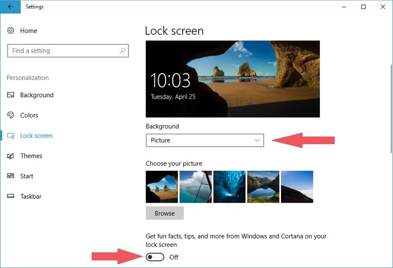 Cách tắt quảng cáo trên Windows